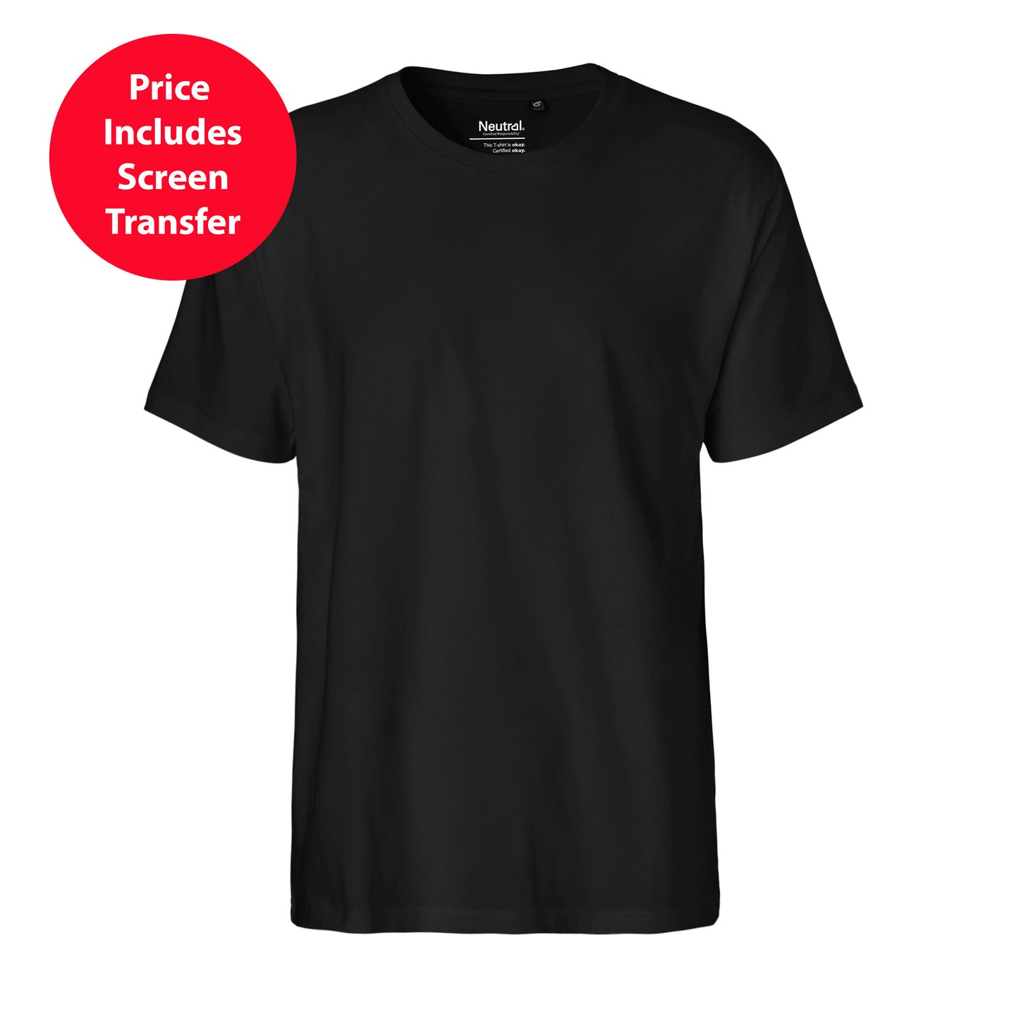 Neutral® Mens Classic Organic Cotton T-Shirt