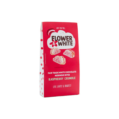 Raspberry Crumble Meringue Bites 75g Confectionery The Ethical Gift Box (DEV SITE)   