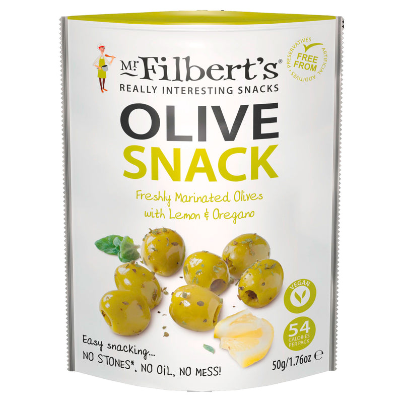 Mr Filberts Snack Olives 50g