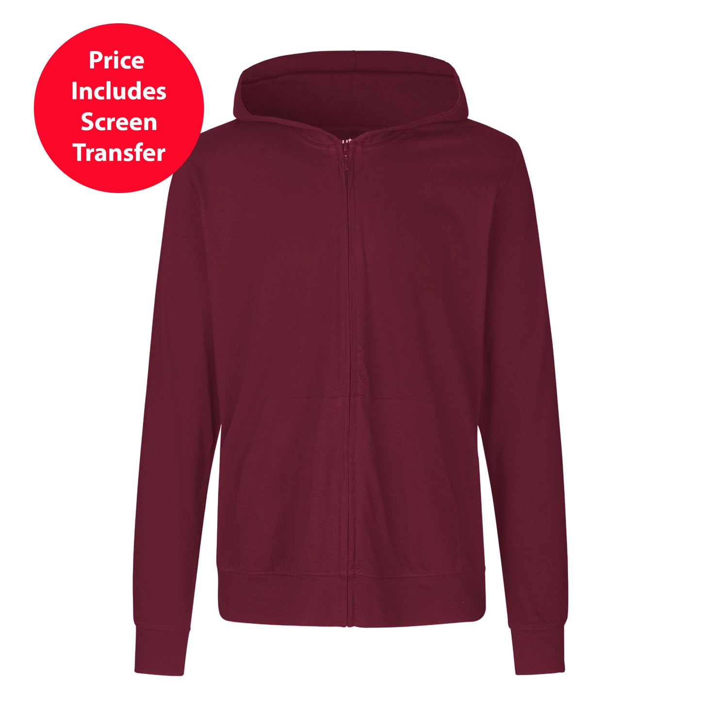 Neutral® Unisex Organic Cotton Jersey Hoodie With Zip