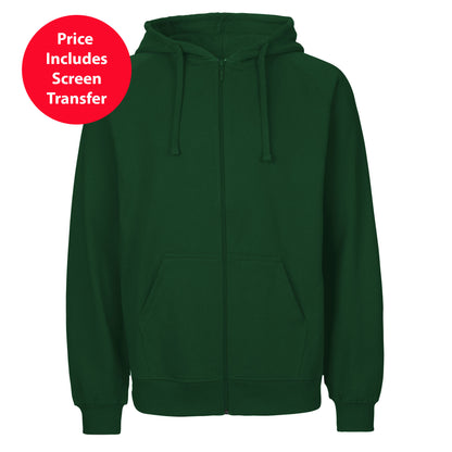 Neutral® Mens Organic Cotton Hoodie With Zip