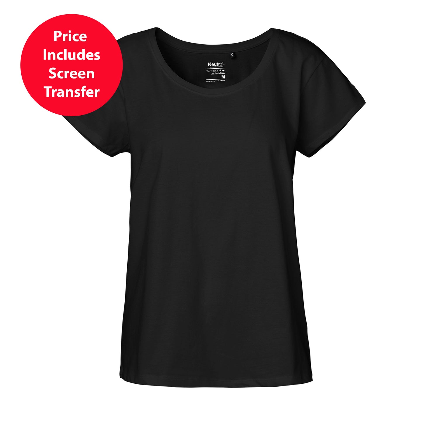 Neutral® Womens Organic Cotton Loose Fit T-Shirt