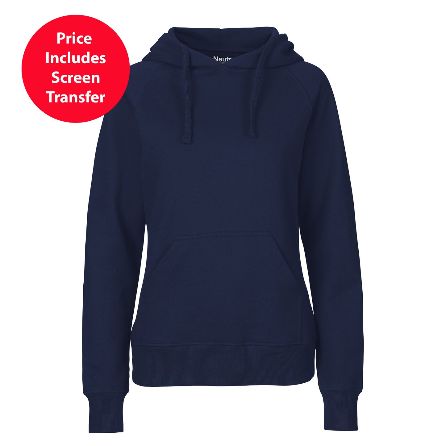 Neutral® Womens Organic Cotton Jersey Hoodie