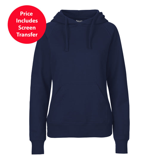 Neutral® Womens Organic Cotton Jersey Hoodie
