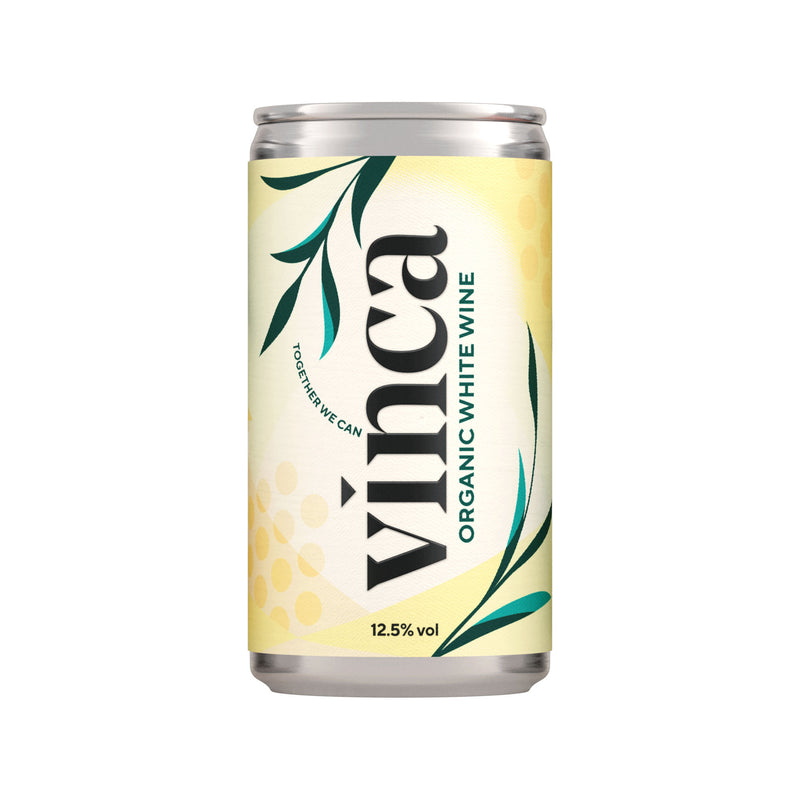 Organic Canned White Wine 187ml Grab & Go Vimca   