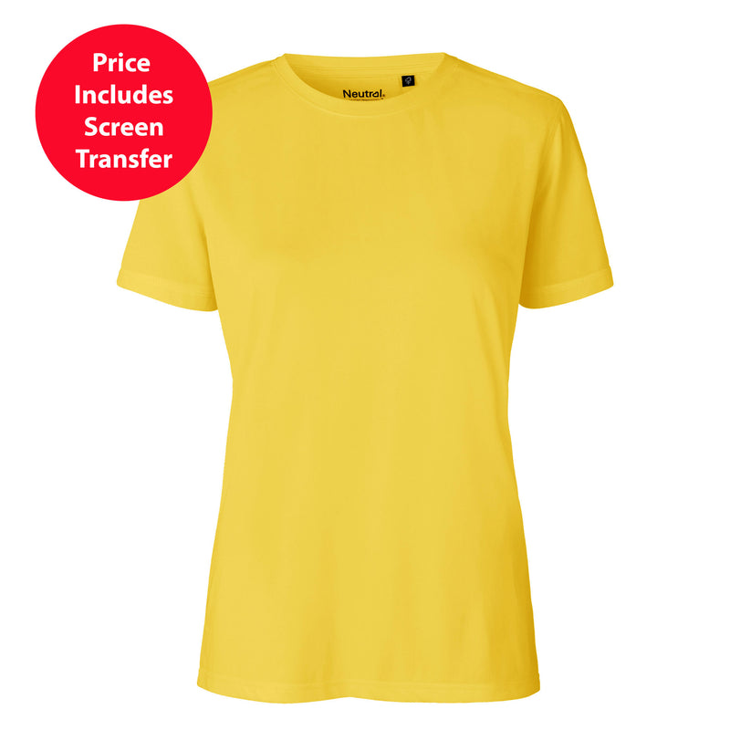 Womens Recycled Polyester Performance T-Shirt