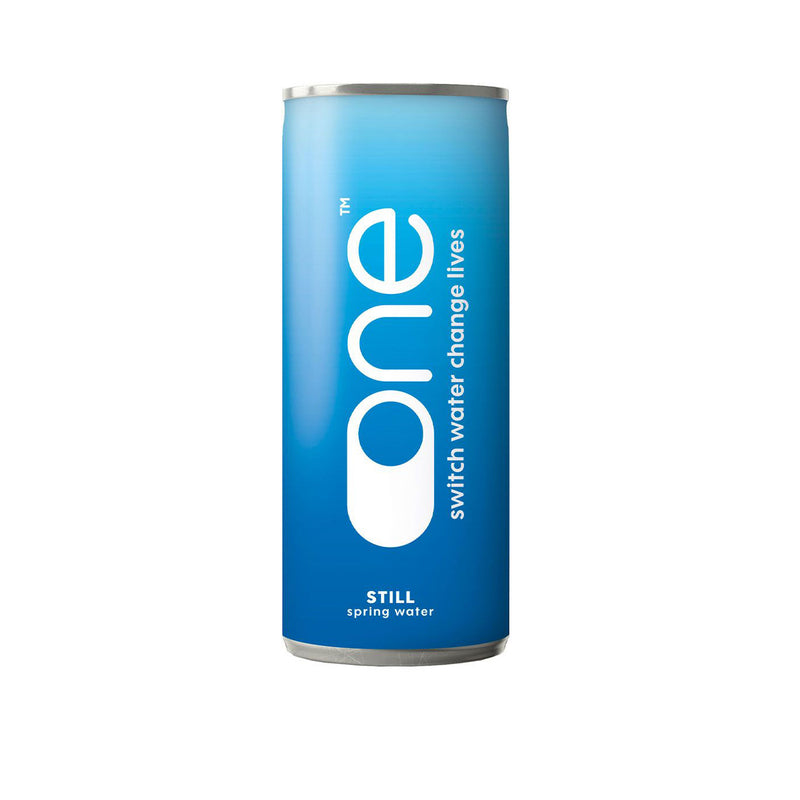 One Water - Still Spring Water 330ml Drinks The Ethical Gift Box (DEV SITE) Can  