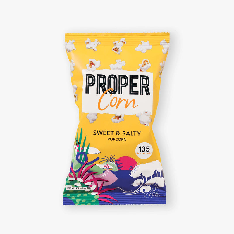 Proper - Lightly Salted Popcorn (20g) Snacks & Nibbles The Ethical Gift Box (DEV SITE) Sweet & Salty  