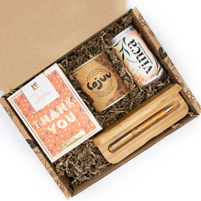 Gratitude Galore: A Curated Gift Box of Thanks Treat Boxes Ethical Gift Box   