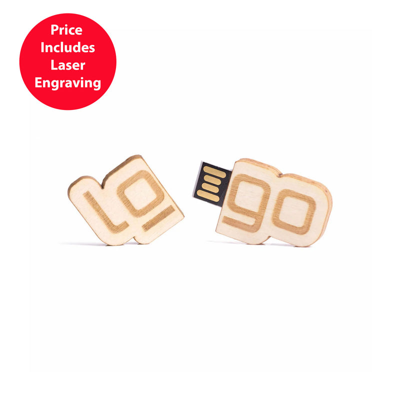 USB Flash Drive FSC® Certified Wood 8GB with Cap