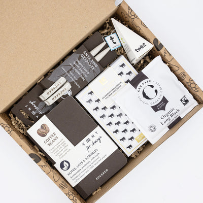 Welcome On Board Box Stationery Boxes The Ethical Gift Box Coffee Bean  