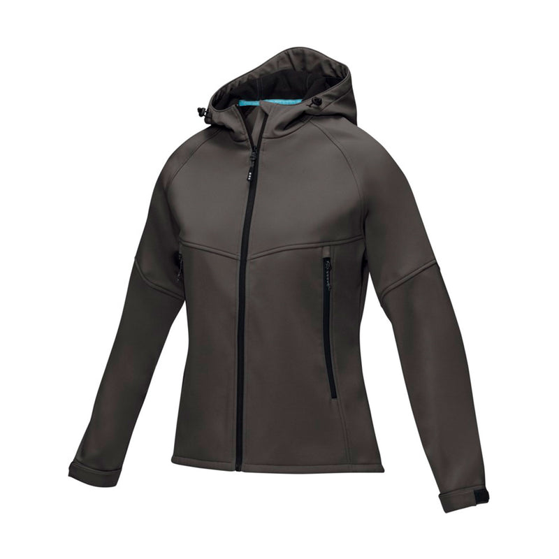 Women’s GRS Recycled Softshell Jacket Fleeces & Jackets The Ethical Gift Box (DEV SITE) Storm Grey XS 