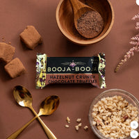 The Sweet Spot gift box featuring Tony's Chocolonely, Booja Booja hazelnut truffles, and Cotswold Fudge Co butter fudge, packaged in a sustainable kraft box with eco sizzle pack and a co-branded sleeve thumbnail