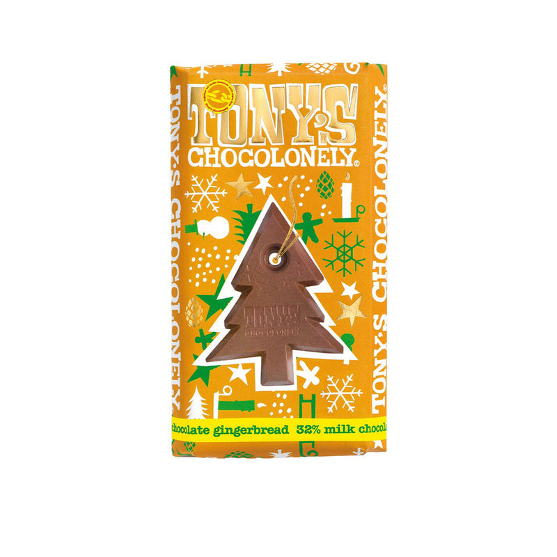 Milk Chocolate Gingerbread Bar 180g