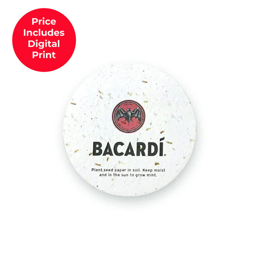 Seeded Paper Coaster