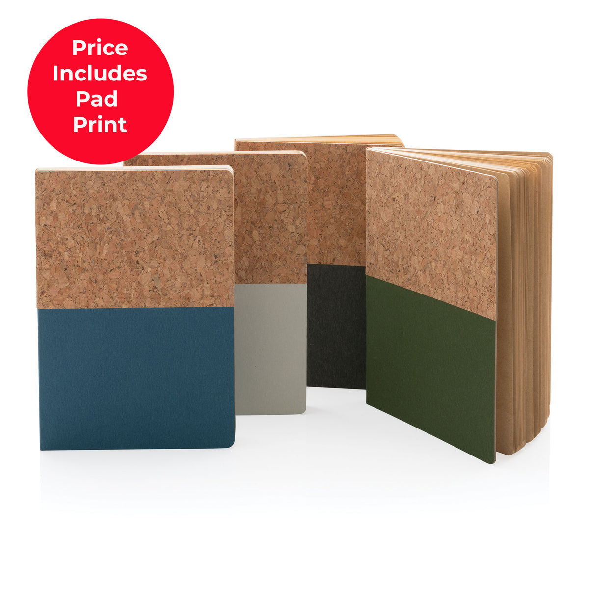 A5 Cork & Kraft Notebook