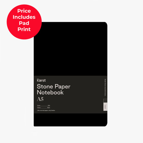 Karst® A5 Stone Paper Hardcover Notebook - Lined