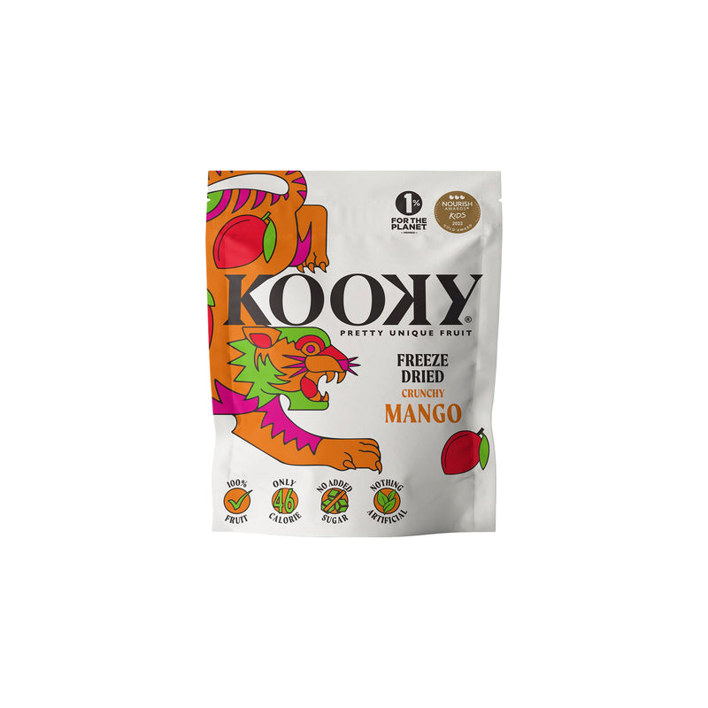 Kooky freeze-dried mango