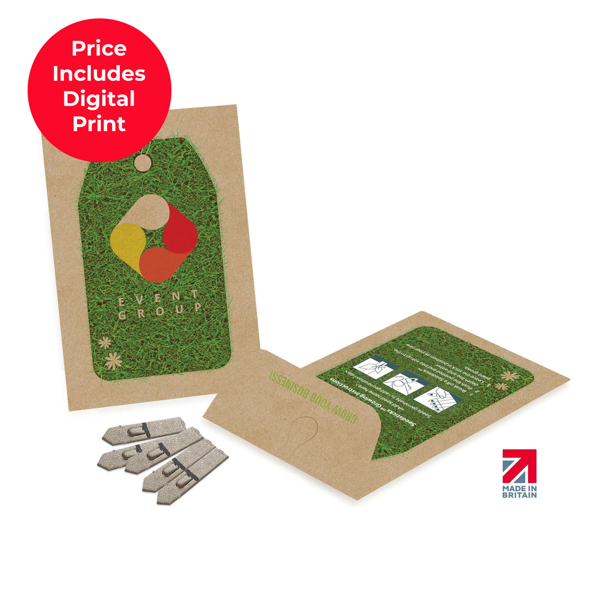 Kraft Seedpacket - Medium