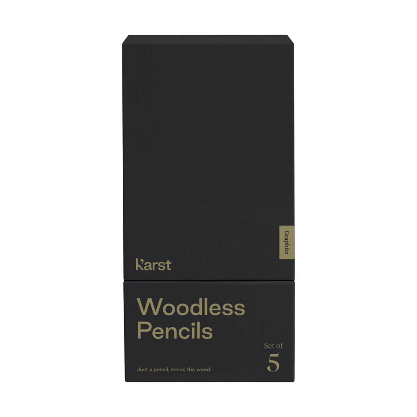 Karst® 5-pack 2B Woodless Graphite Pencils