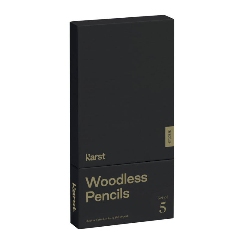 Karst® 5-pack 2B Woodless Graphite Pencils