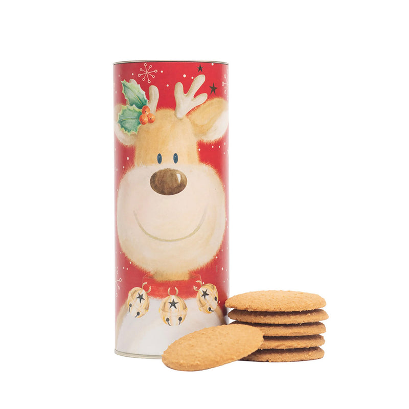 Reindeer Tube With Ginger Biscuits 240g