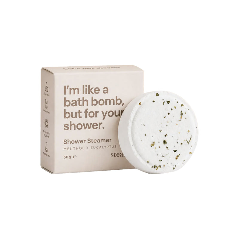 Steami menthol and eucalyptus shower steamer