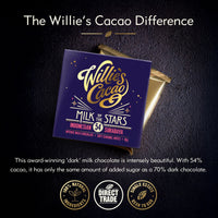 The Choc Fix gift box featuring Tony's Chocolonely, Divine dark chocolate with raspberries, and Willie's Cacao milk chocolate, beautifully presented in a sustainable kraft box with eco sizzle pack and branded sleeve thumbnail