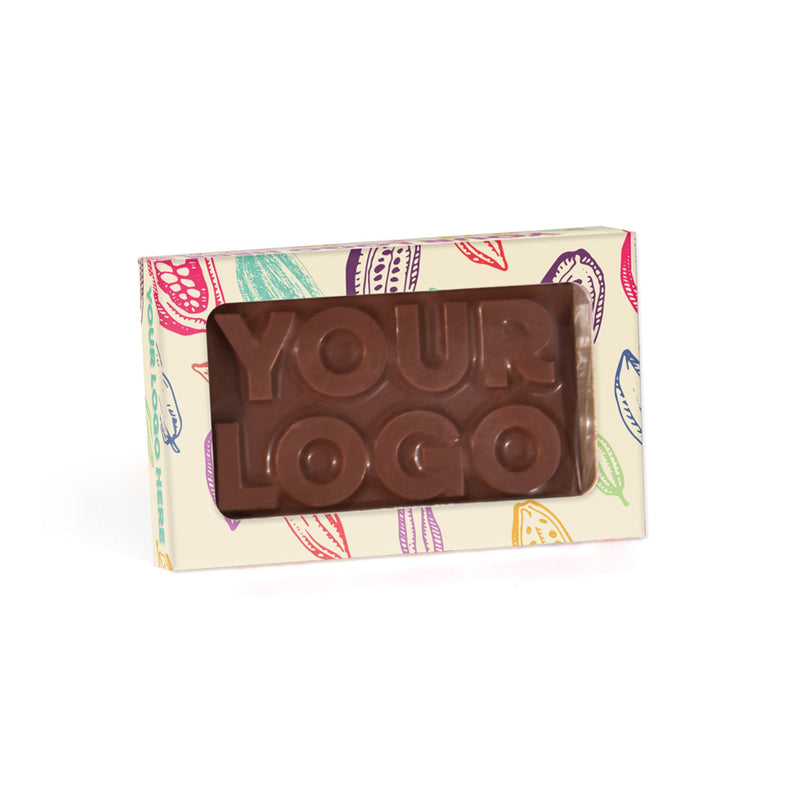 3D Bespoke Dark Chocolate Bar - Vegan 30g Confectionery The Ethical Gift Box (DEV SITE)   