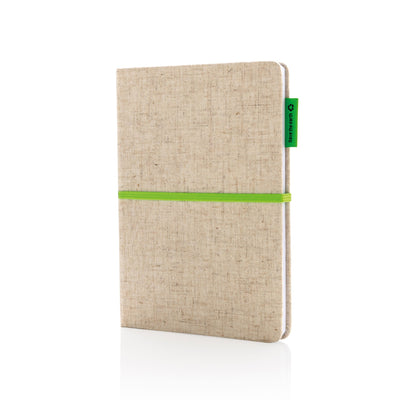 A5 Jute Notebook Notebooks & Pens The Ethical Gift Box (DEV SITE)   
