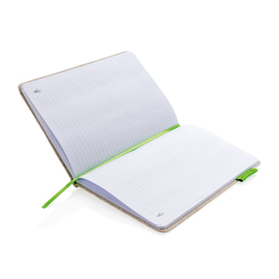A5 Jute Notebook Notebooks & Pens The Ethical Gift Box (DEV SITE)   