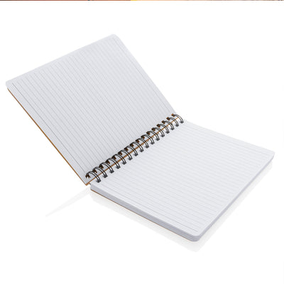 A5 Kraft Spiral Notebook with Sticky Notes Notebooks & Pens The Ethical Gift Box (DEV SITE)   