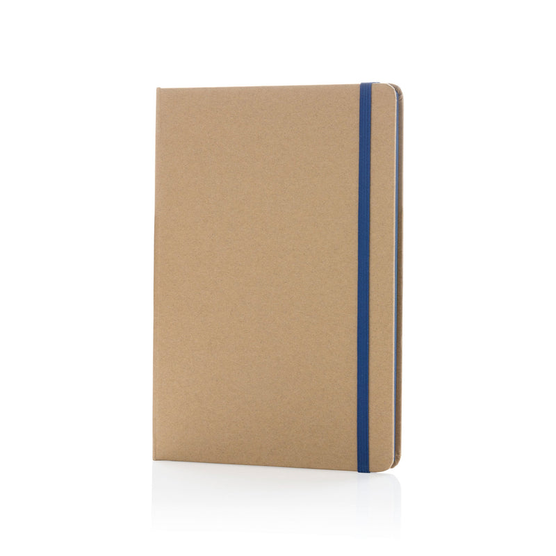 A5 Recycled Kraft Notebook Notebooks & Pens The Ethical Gift Box (DEV SITE) Navy Band  