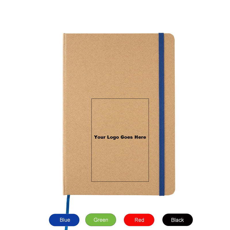 A5 Recycled Kraft Notebook - Notebooks & Pens