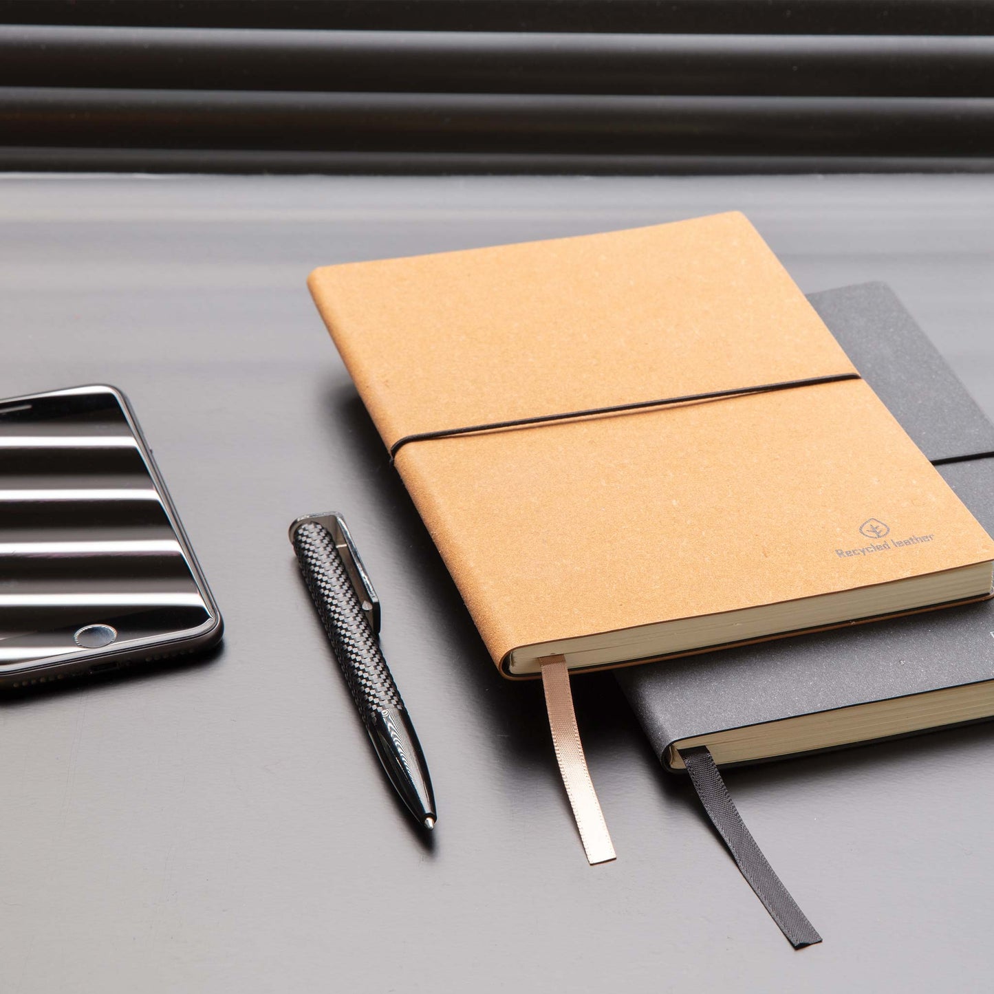 A5 Recycled Leather Notebook Notebooks & Pens The Ethical Gift Box (DEV SITE)   
