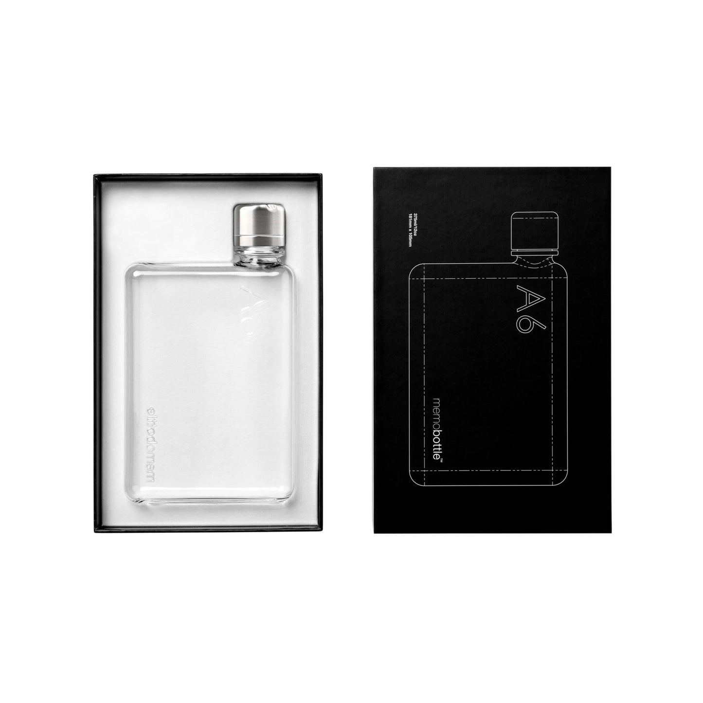 A6 Memo Bottle - 375ml Water Bottles & Flasks The Ethical Gift Box (DEV SITE)   