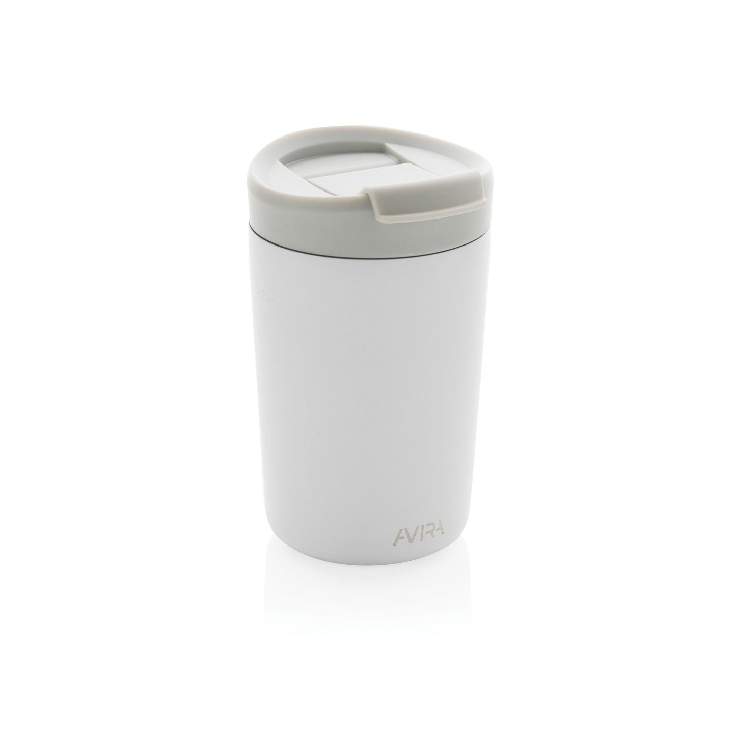 Recycled Steel Tumbler 300ML Coffee Mugs & Tumblers The Ethical Gift Box (DEV SITE) White  