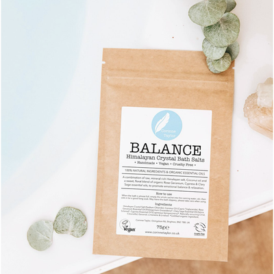 'Balance' Himalayan Bath Salts Sachet Grab & Go Corinne Taylor   