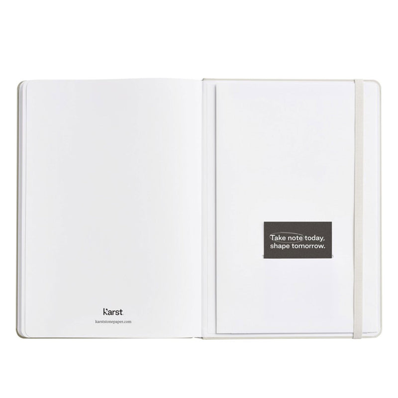 A5 Stone Paper Hardcover Notebook - Lined Notebooks & Pens The Ethical Gift Box (DEV SITE)   