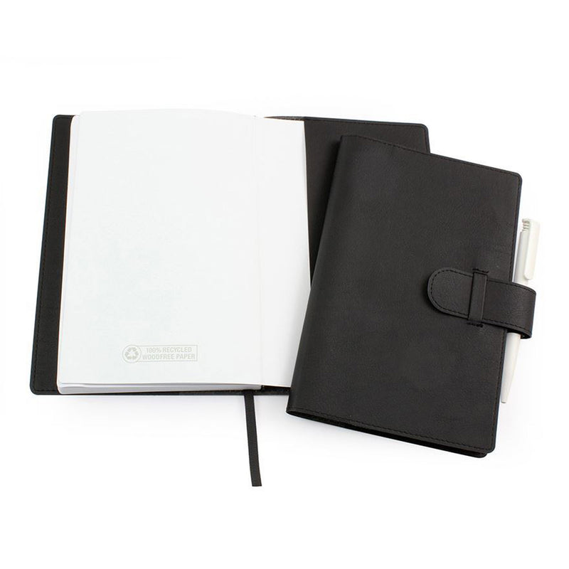 Notebook Jacket & Recycled Notebook w Pen Loop Notebooks & Pens The Ethical Gift Box (DEV SITE)   