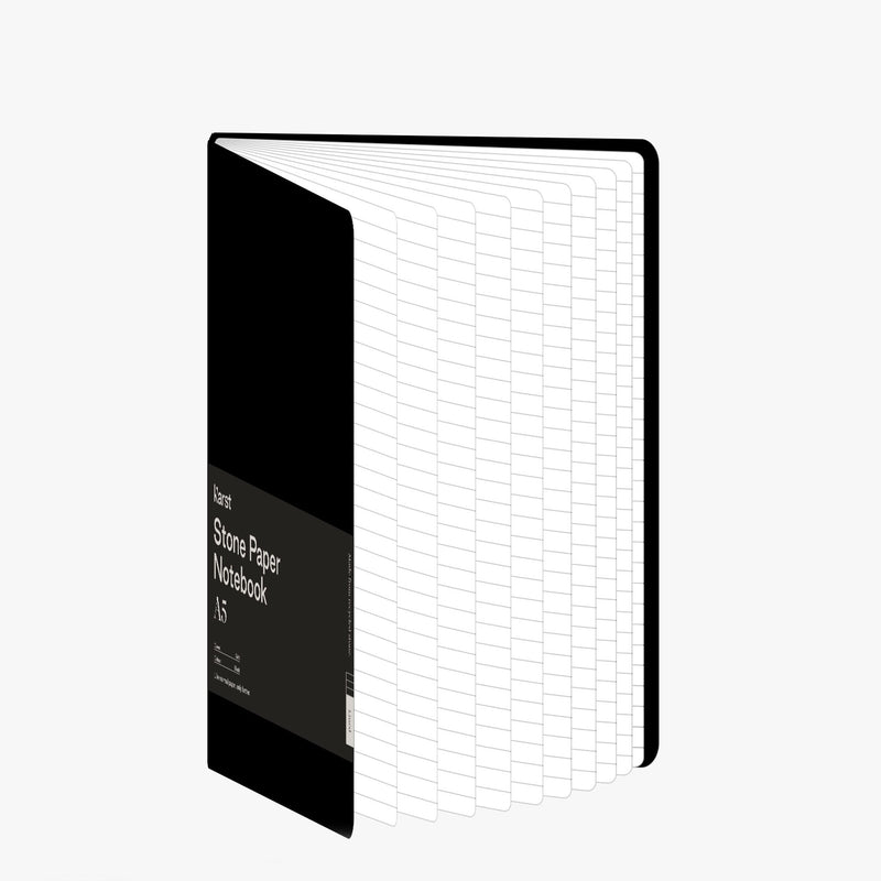 A5 Stone Paper Softcover Notebook - Lined Notebooks & Pens The Ethical Gift Box (DEV SITE)   
