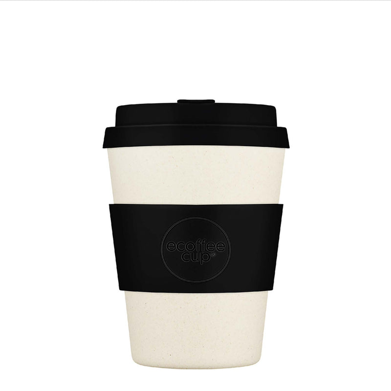 Black Nature Reusable Coffee Cup (350ml) Grab & Go eCoffee Cup   