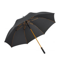 Fare Style AC Golf Umbrella Promotional The Ethical Gift Box (DEV SITE) Black Orange   thumbnail