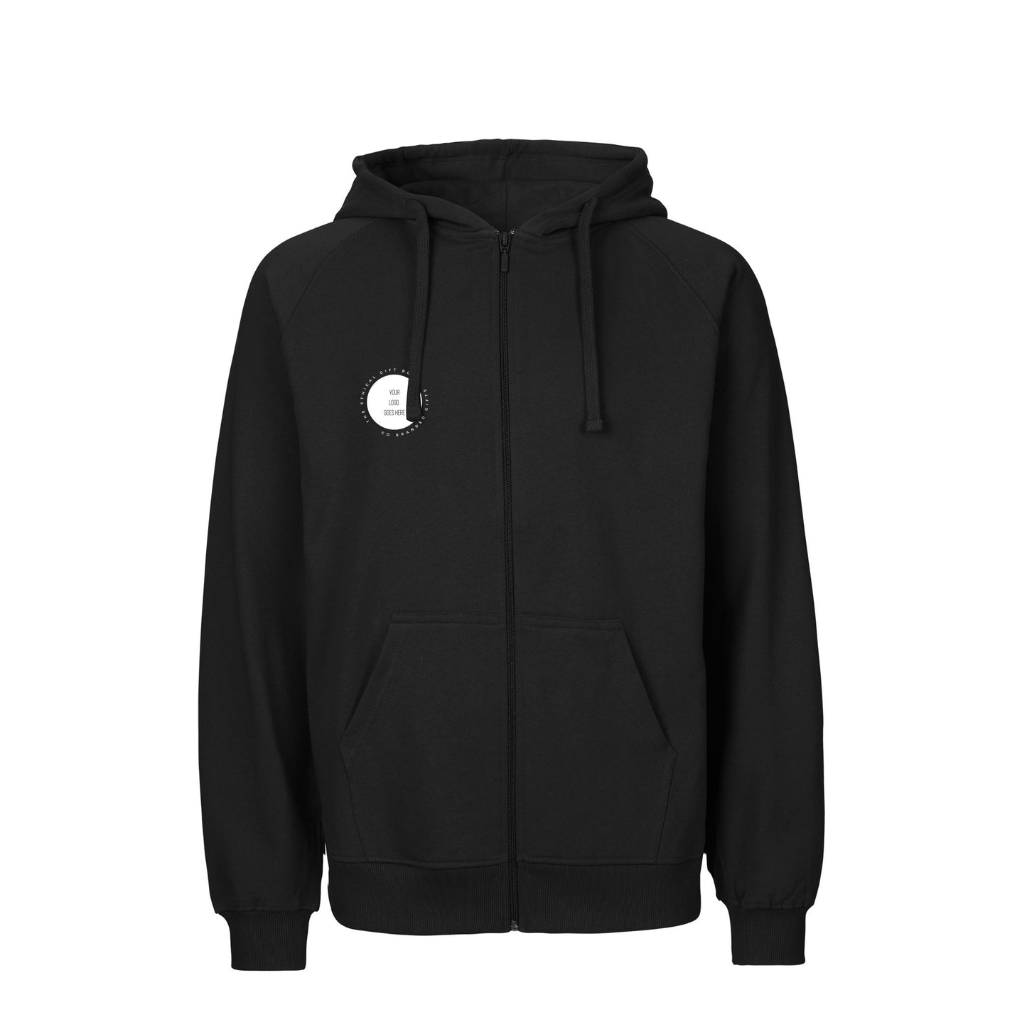 Unisex Tiger Cotton Hoodie w Zip Tops & Tees The Ethical Gift Box (DEV SITE)   