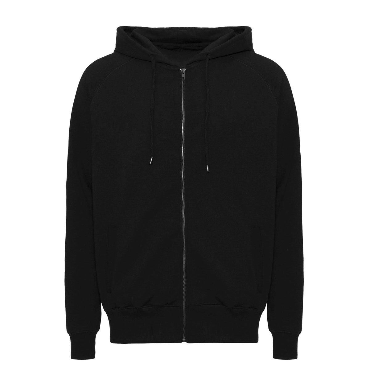 Pure Waste Unisex Hoodie w Zip Tops & Tees The Ethical Gift Box (DEV SITE) Black XXS 