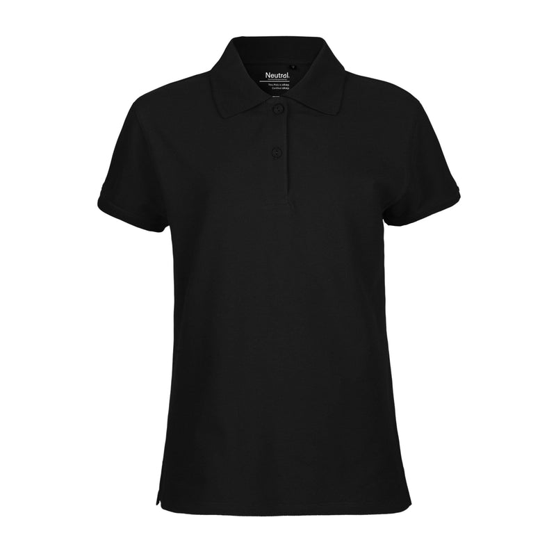 Ladies Classic Organic Cotton Polo Tops & Tees The Ethical Gift Box (DEV SITE) Black XS 