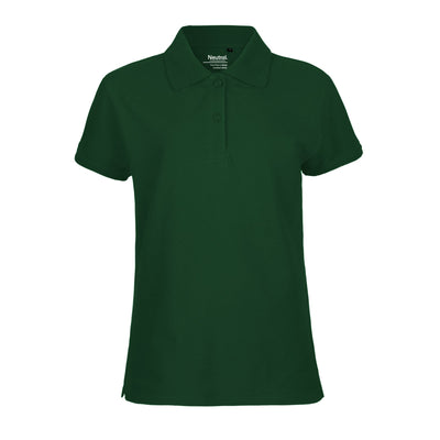 Ladies Classic Organic Cotton Polo Tops & Tees The Ethical Gift Box (DEV SITE) Bottle Green XS 