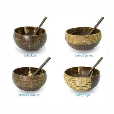 Coconut Bowl with Reclaimed Spoon Lifestyle The Ethical Gift Box (DEV SITE) Cosmos  