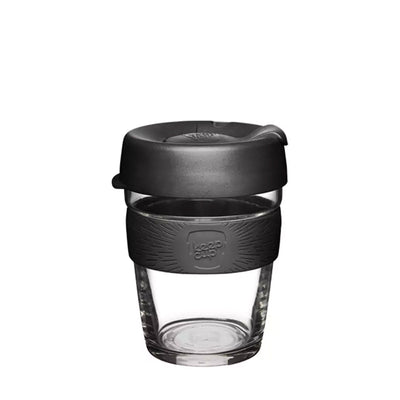 Keep Cup Brew Reusable Cup 355ml Coffee Mugs & Tumblers The Ethical Gift Box (DEV SITE) Black  