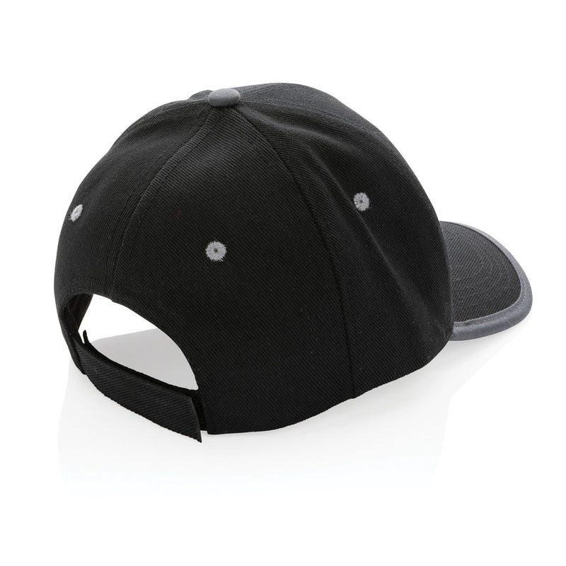 Brushed Recycled Cotton 6 panel Contrast cap Headwear The Ethical Gift Box (DEV SITE)   